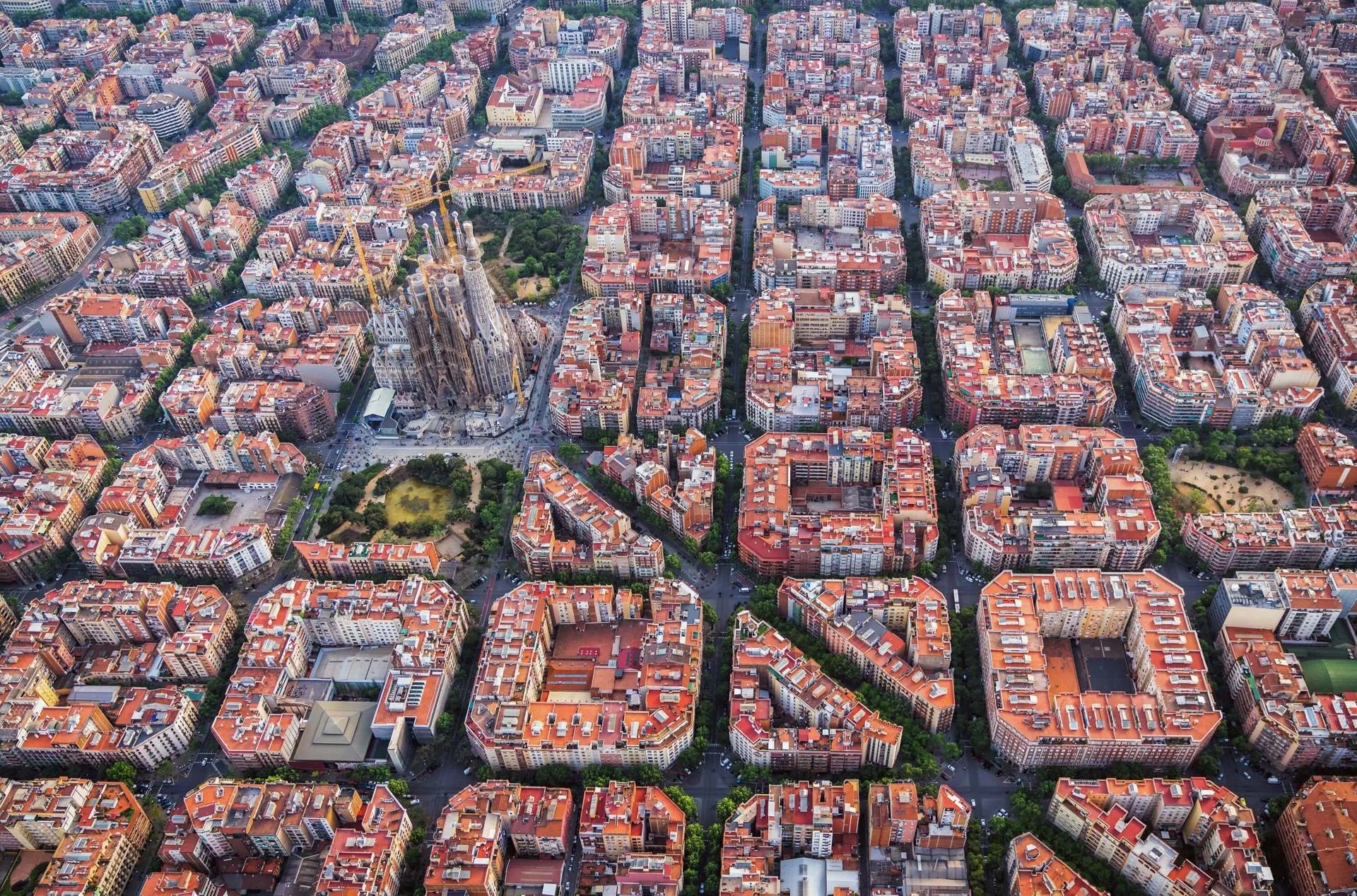 Barcelona City View Cathedral