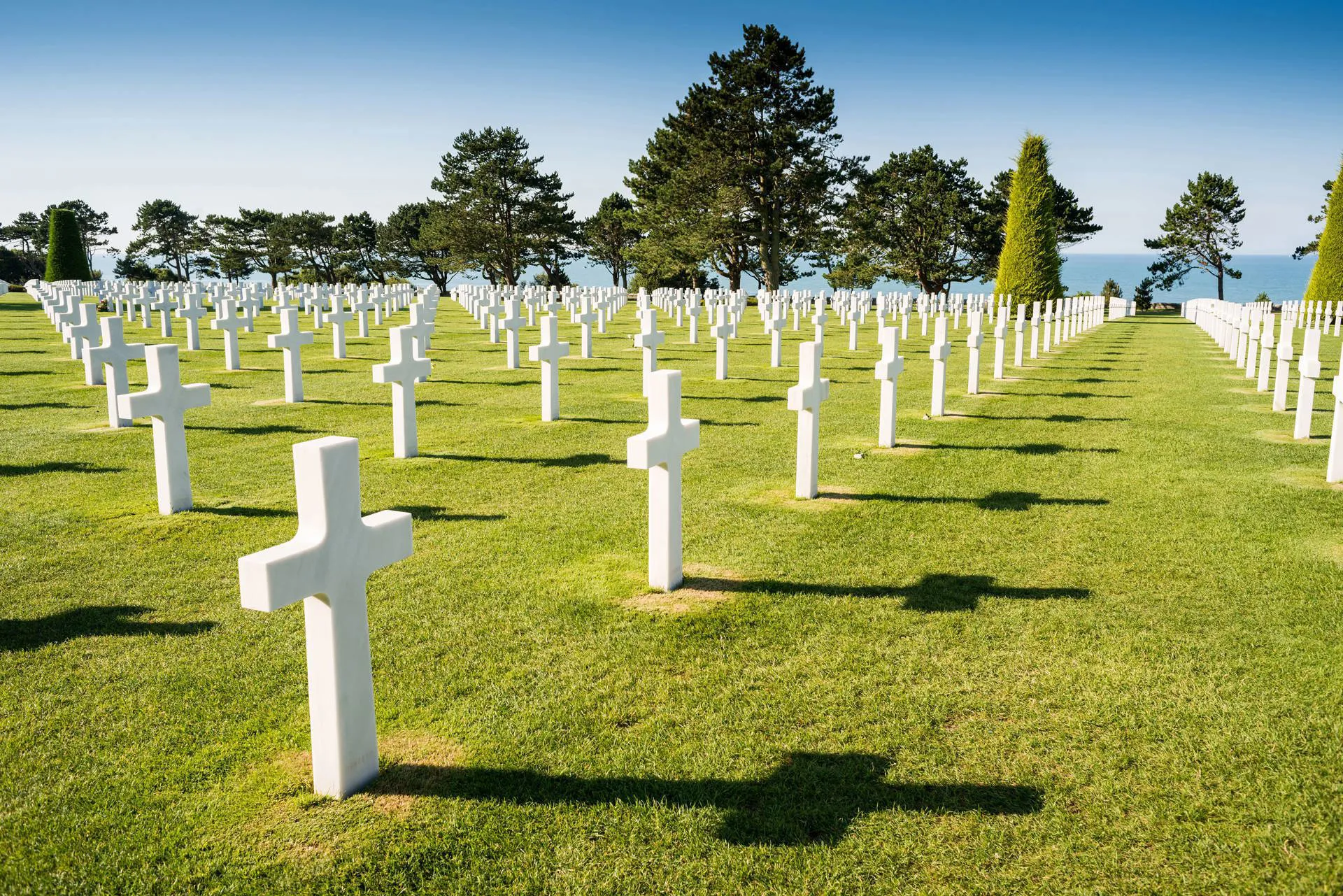 American Cemetery Normandy, France Image