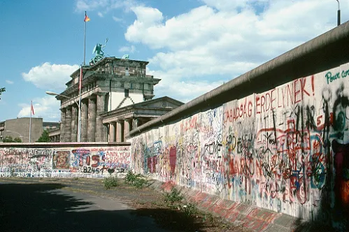 Berlin Wall & Brandenburg Gate, Berlin Image