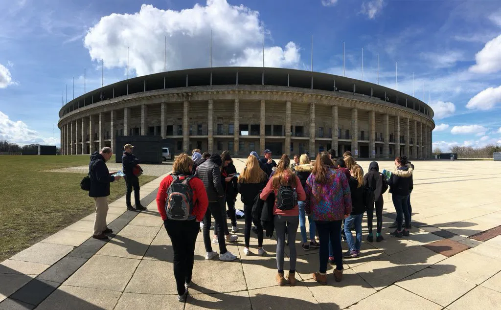 Rodborough School - Olympic Stadium, Berlin