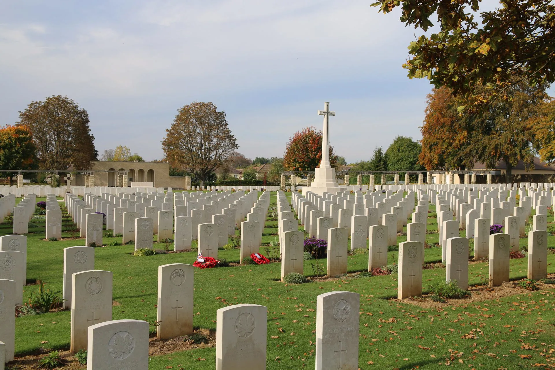 Ranville CWGC Cemetery, Normandy, France Image