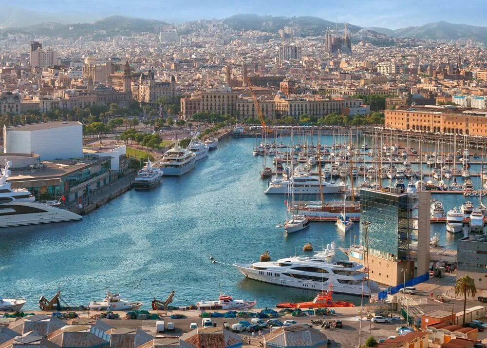 Barcelona Port Buildings