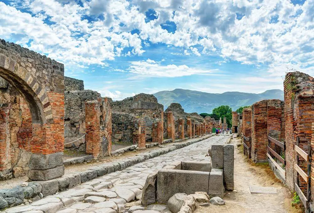 Bay Of Naples Pompeii