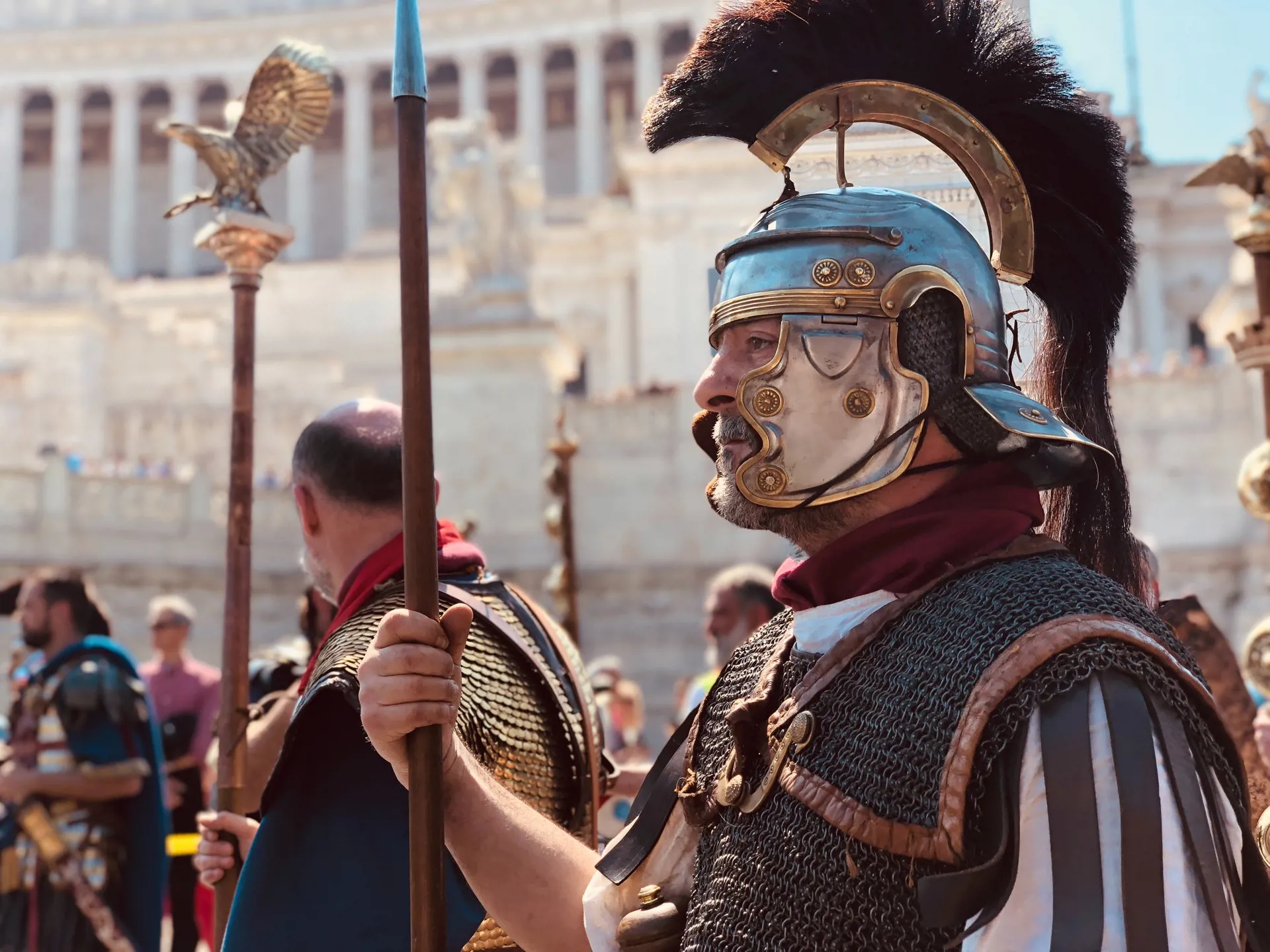 Centurion Soldier Reenactment