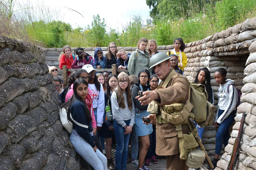 Ed Church & Newstead Wood School - Staffordshire Regimental Museum, UK