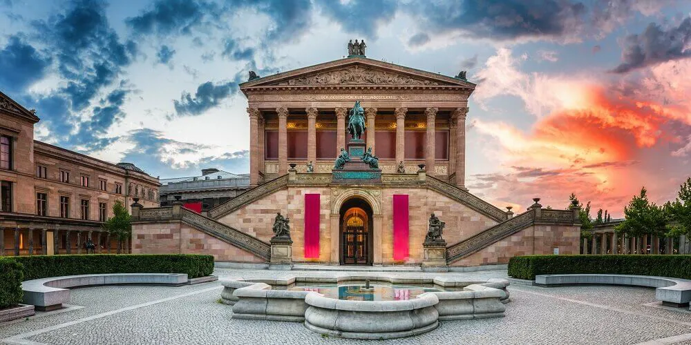 Barlin Alte Nationalgalerie Museum Island