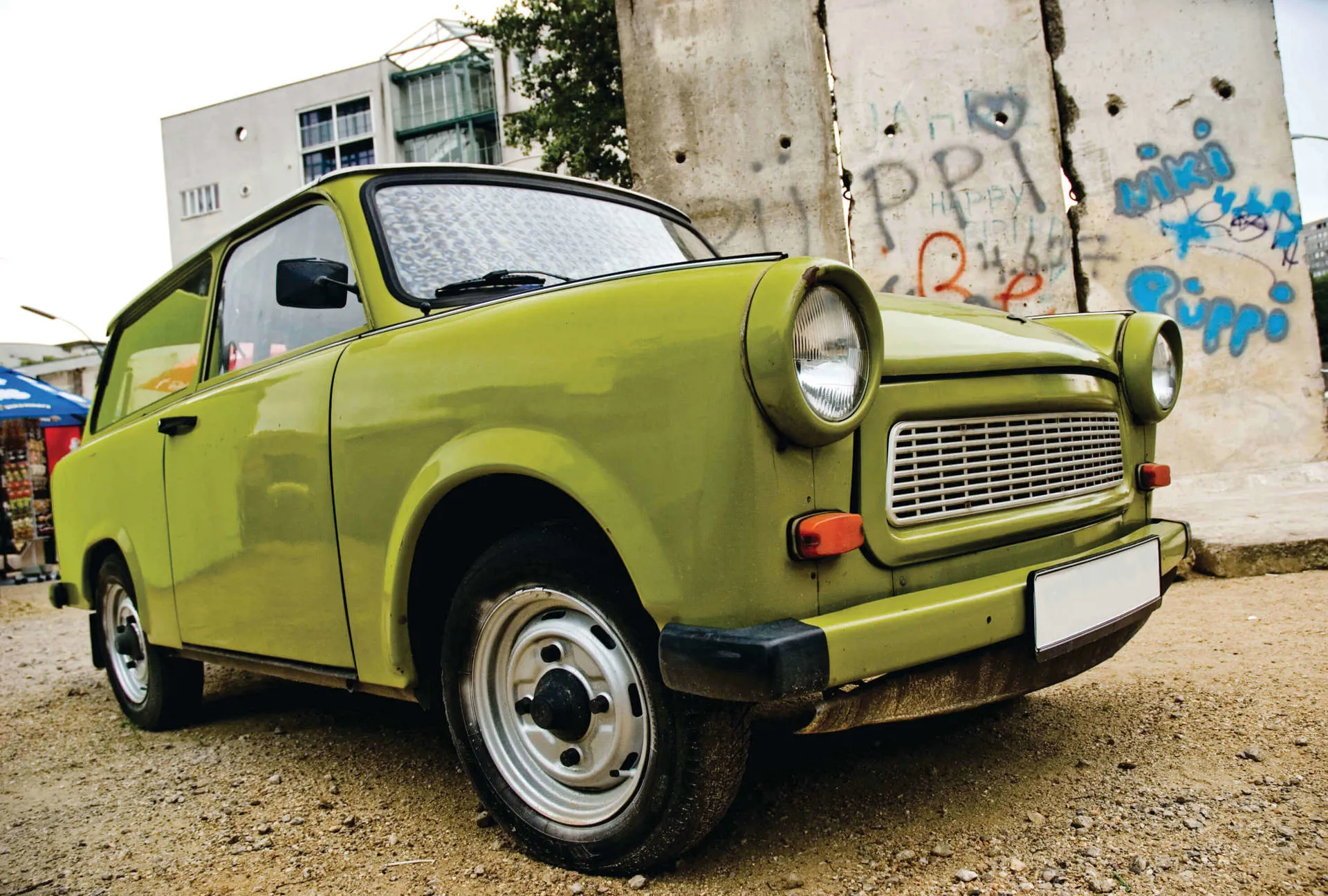 Berlin Art History Trabi Car