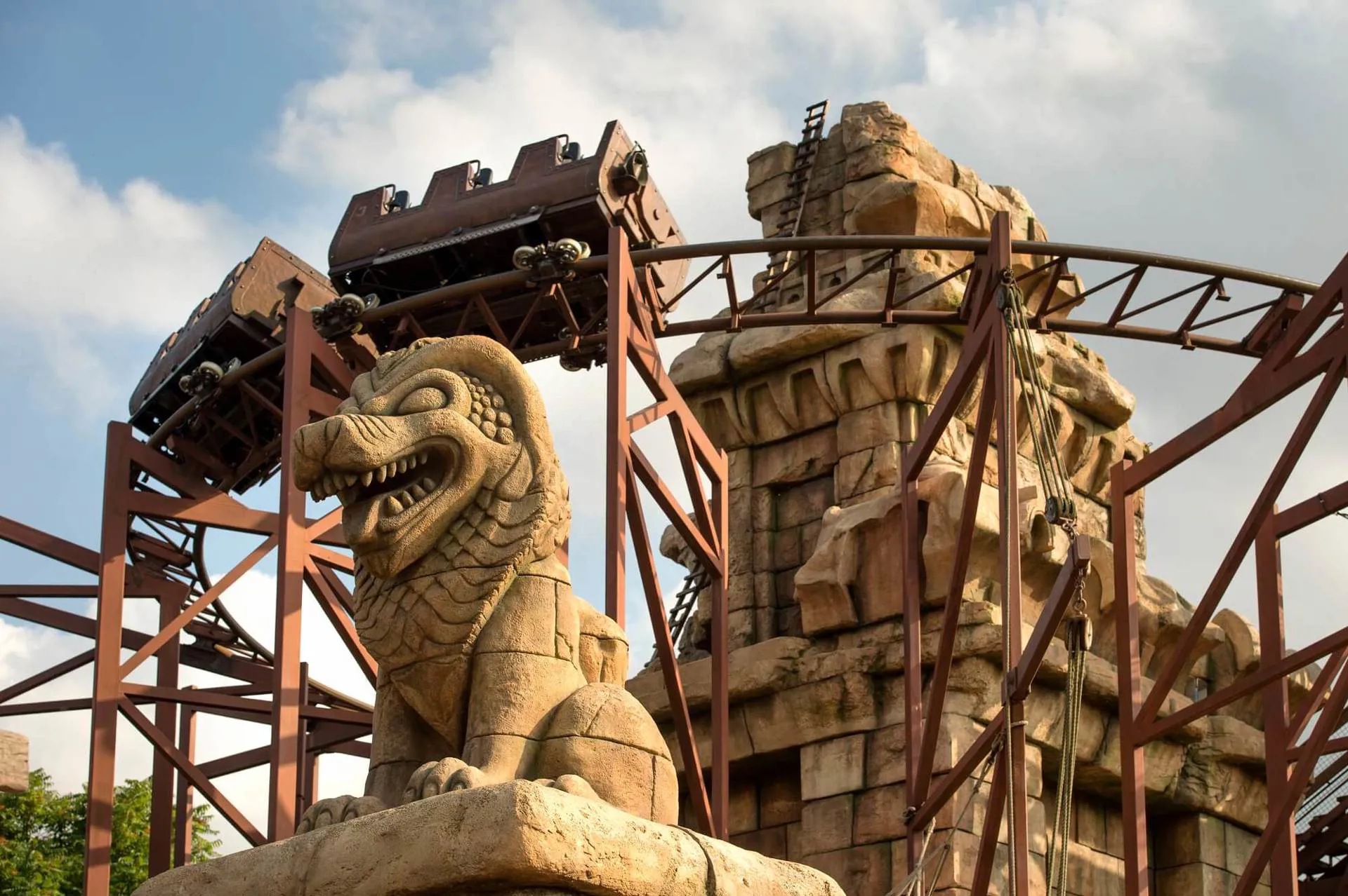 Disneyland Paris Rollercoaster Indiana Jones