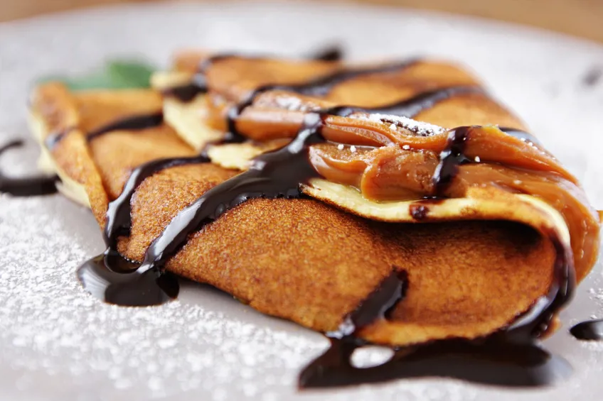 Chocolate Crepe Image