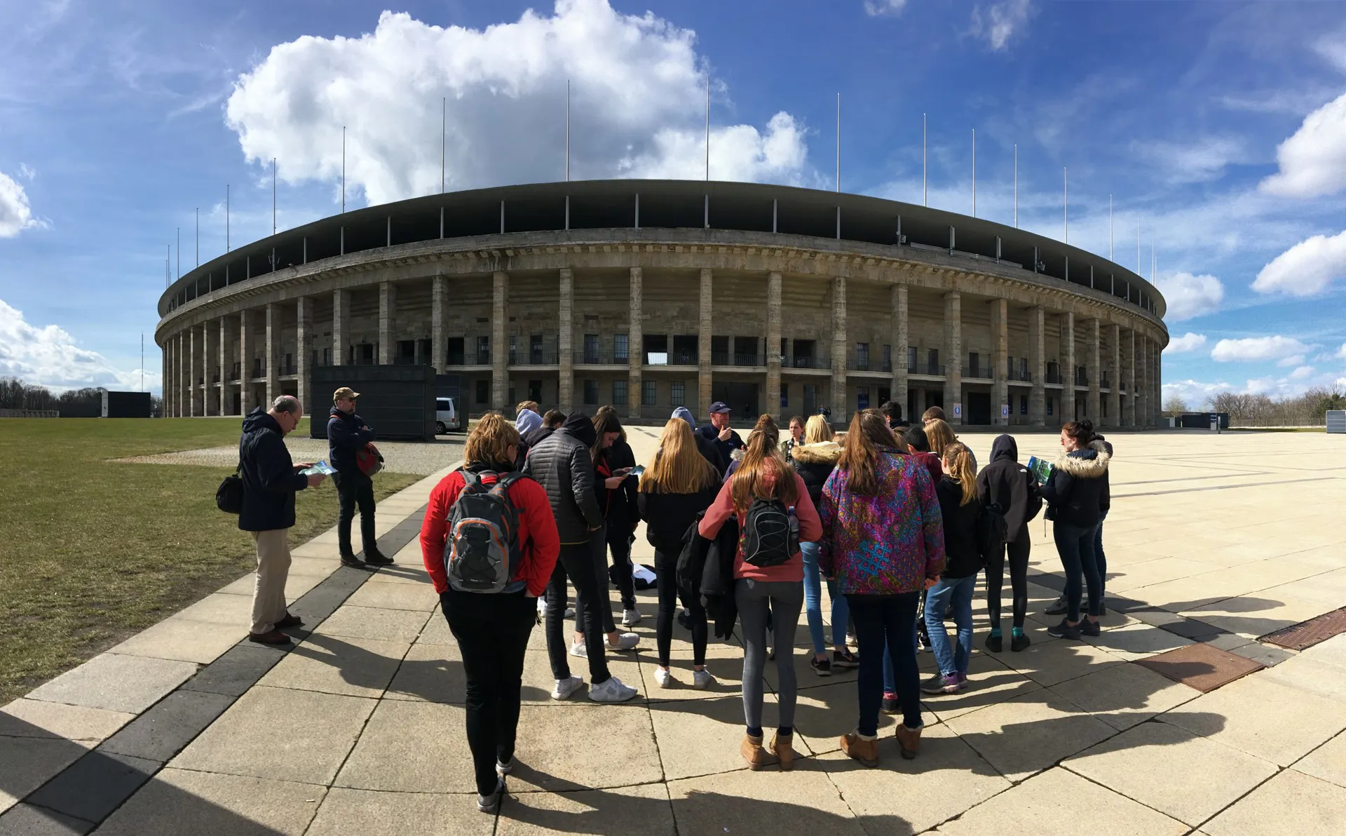 Rodborough School - Olympic Stadium, Berlin (1)