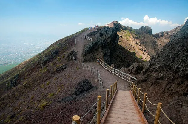 Bay Of Naples Vesuvio Napoli Trip Photo Image