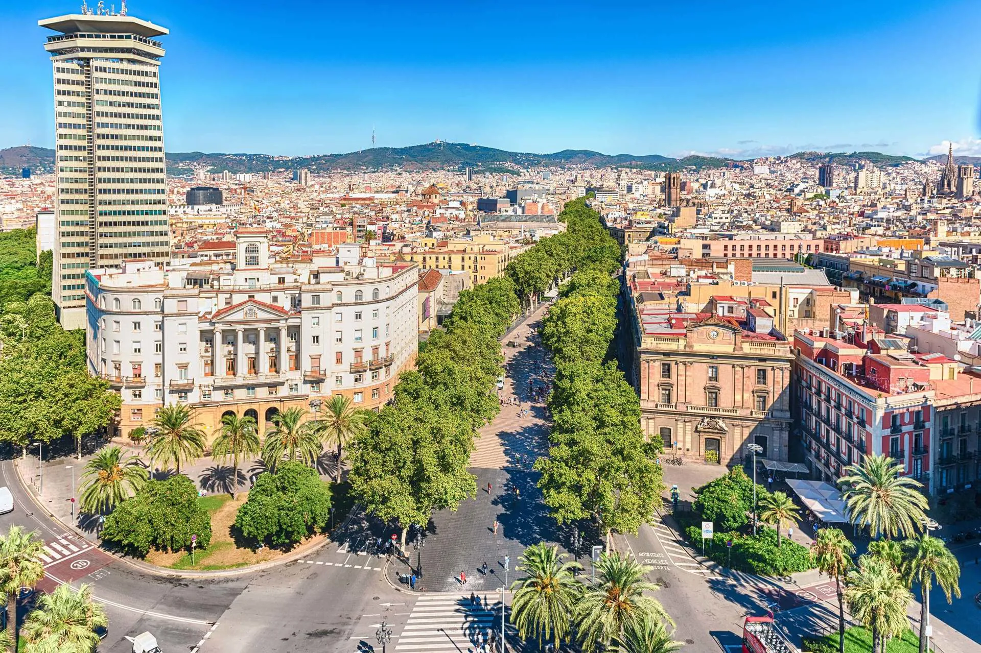 Barcelona Las Ramblas Street