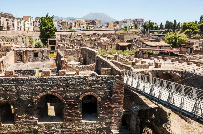 Bay Of Naples Herculaneum Trip Photo Image