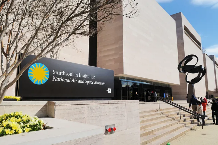 Smithsonian Institution National Air And Space Museum Entrance Image