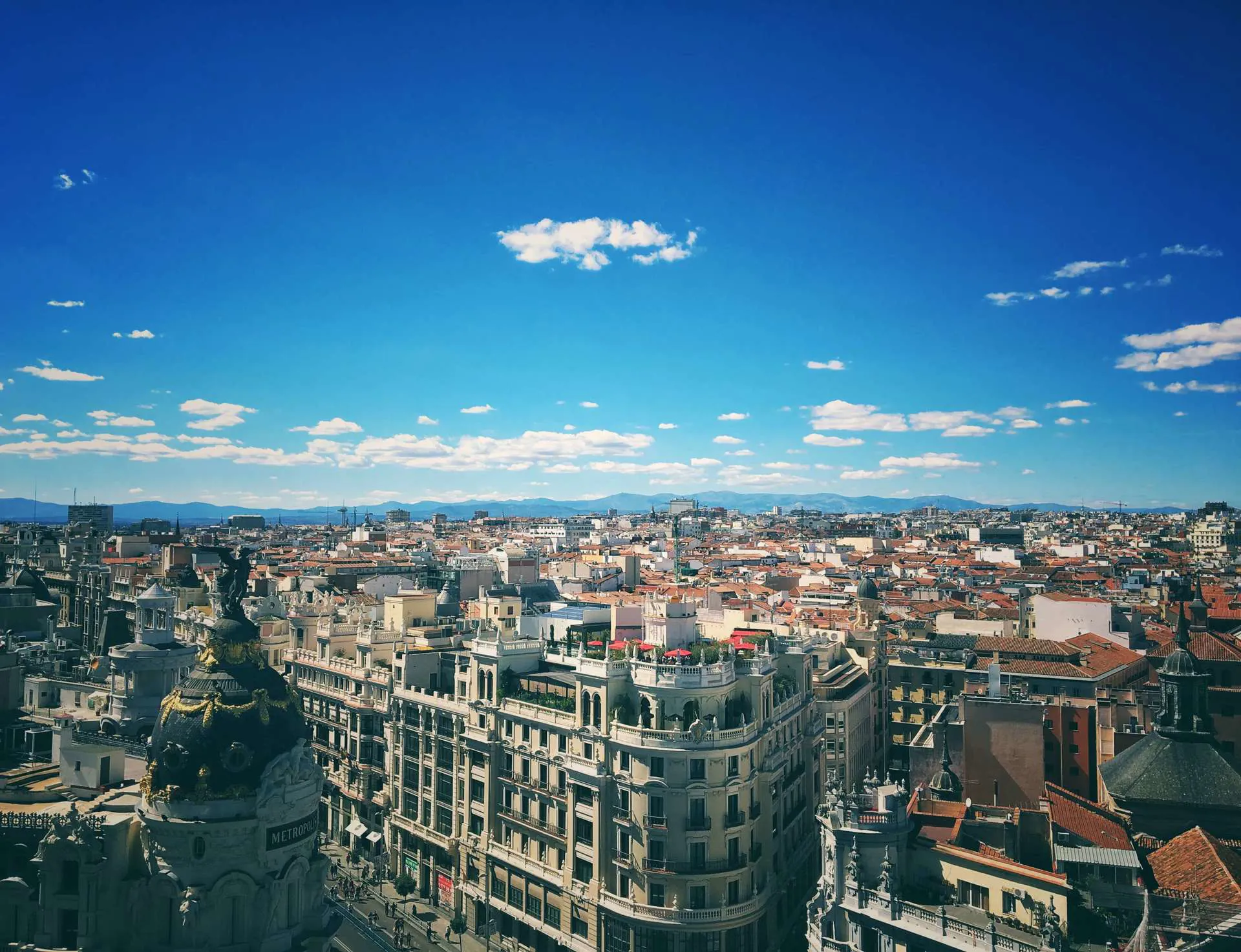 Madrid - City Buildings Image