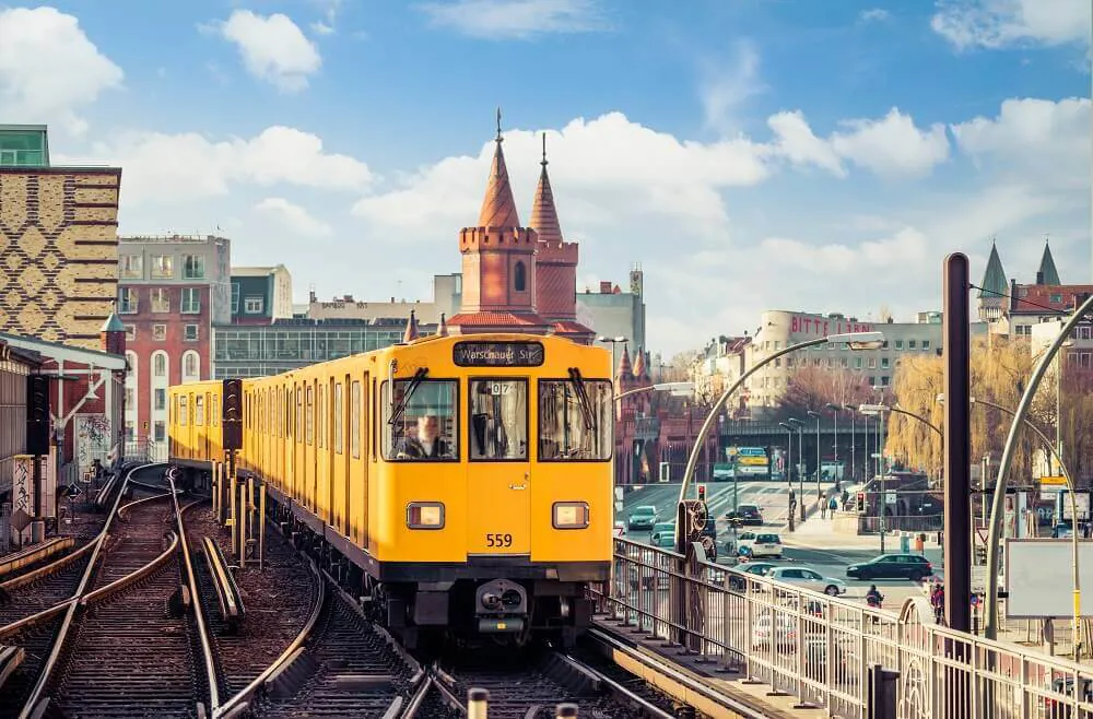 Berlin Train City Buildings Image