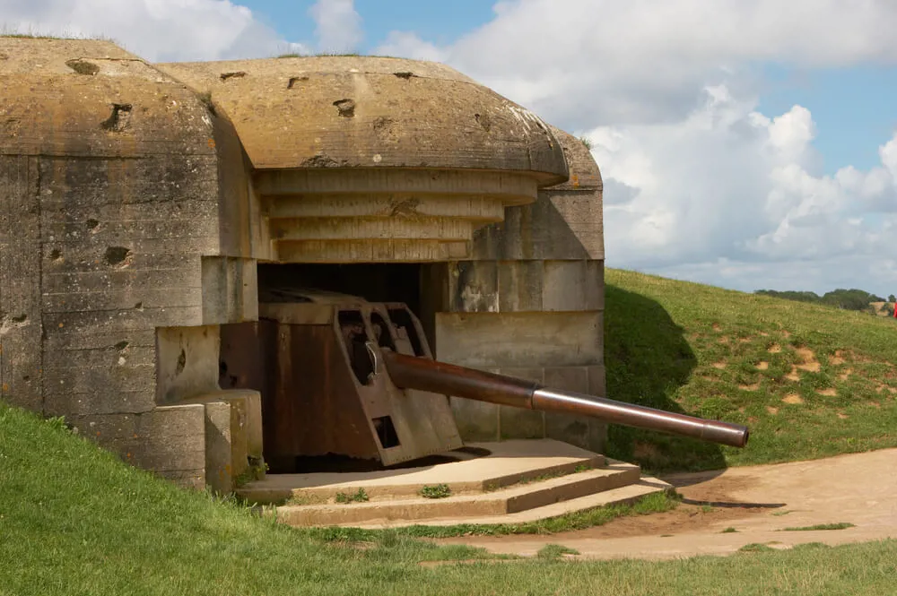 Normandy - Longues Sue Mer Batterie Beach