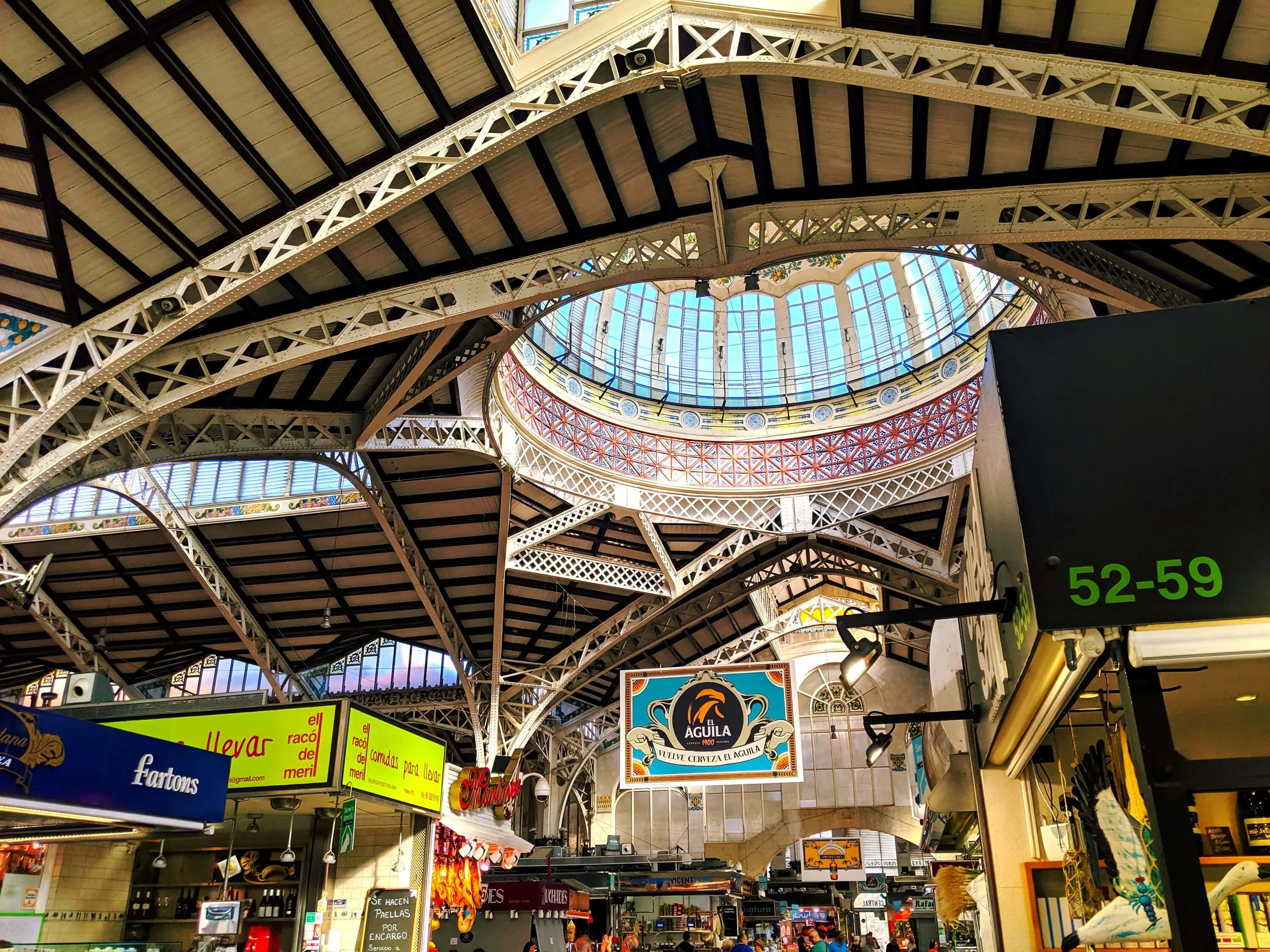 Valencia - Market Stalls